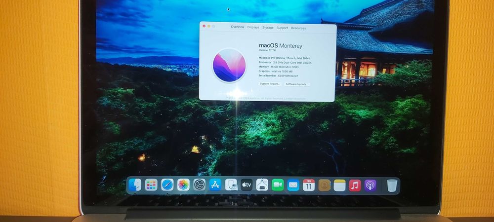 Apple Macbook Pro A1707