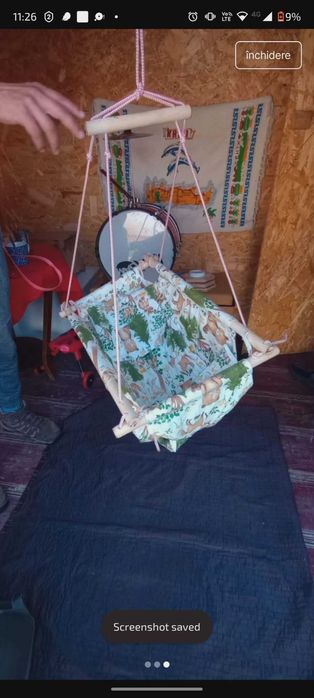 Leagan bebe de la 3 luni pana la 2 ani