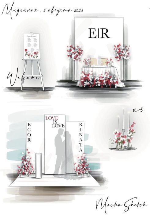 Оформление под ключь