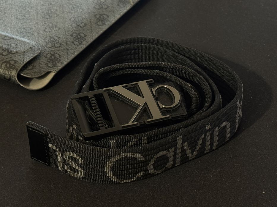 Оригинален Calvin Klein Текстилен Колан тип Плъзгач