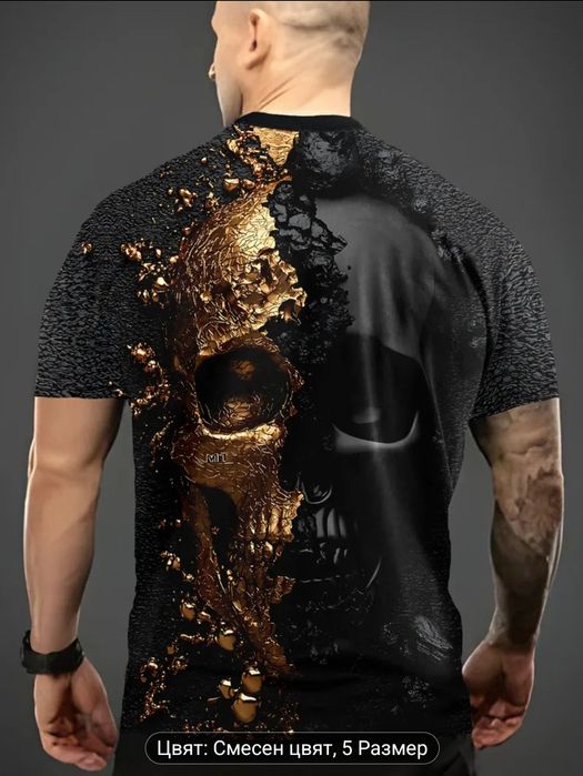 Продавам нови маркови мъжки тениски закупеви от Германия от Л до ХХЛ.