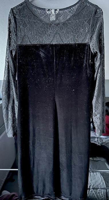 Rochie eleganta catifea gravide