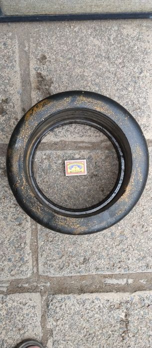 Комплект 4 твърди гуми за  джанти на работна количка