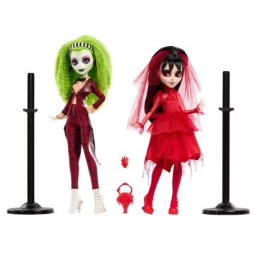 Monster High Skullector Beetlejuice Beetlejuice Doll 2-Pack