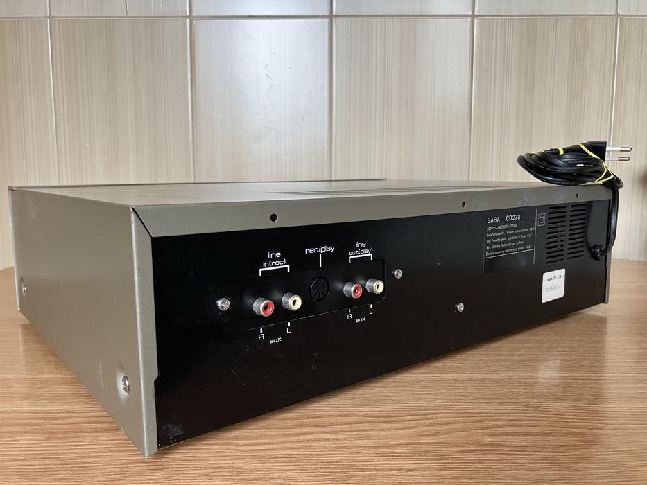 Saba CD 278 casetofon deck