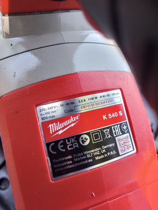 Комбиниран перфоратор -къртач Milwaukee K 540S