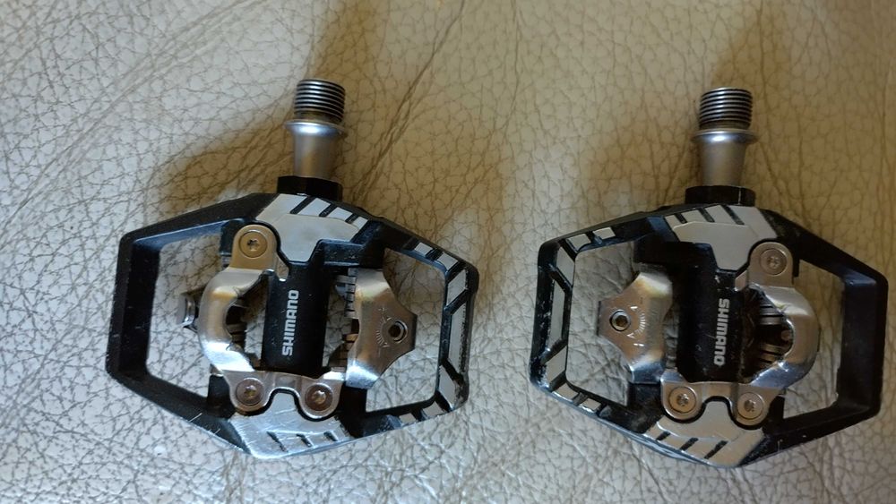 Педали Shimano Deore XT PD-8120 SPD + парчета