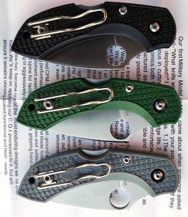 Сгъваем нож Spydercо Dragonfly 2 / Spiderco Roadie Slip Joint C189