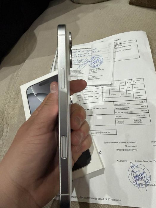 Iphone 16 pro max 100%battery