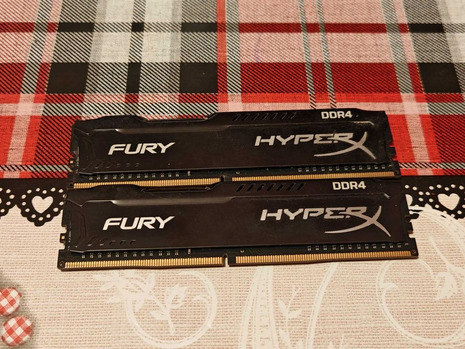 2x8GB RAM Памет Kingston Fury HyperX DDR4 2666Mhz