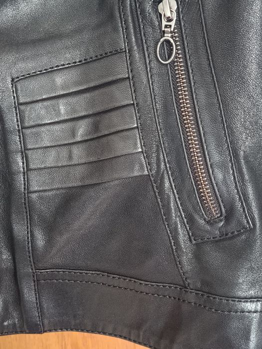 Натуральная кожаная куртка