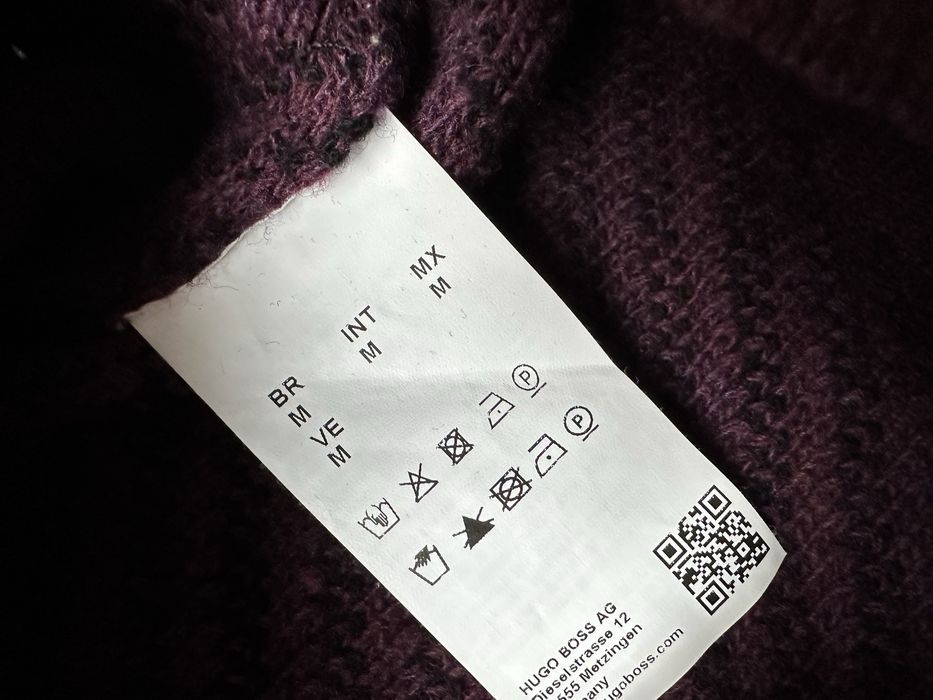 HUGO BOSS original wool мека вълна пуловер.L