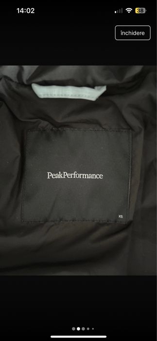 Jeaca de Iarna Femei Peak Performance