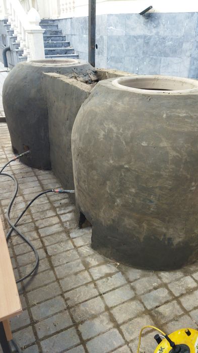 Тандыры разные хлеб самса т.д.