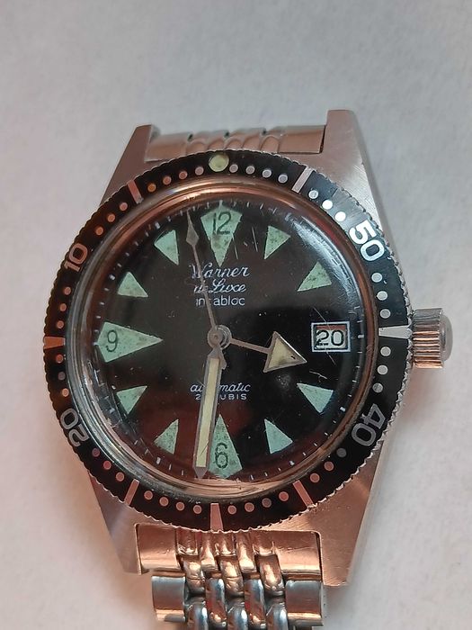 Ceas Automat Warner de luxe incabloc 25 Rubine
