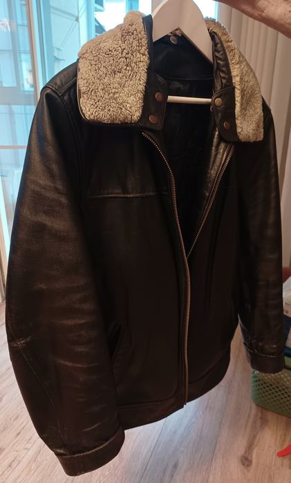 Кожено мъжко яке