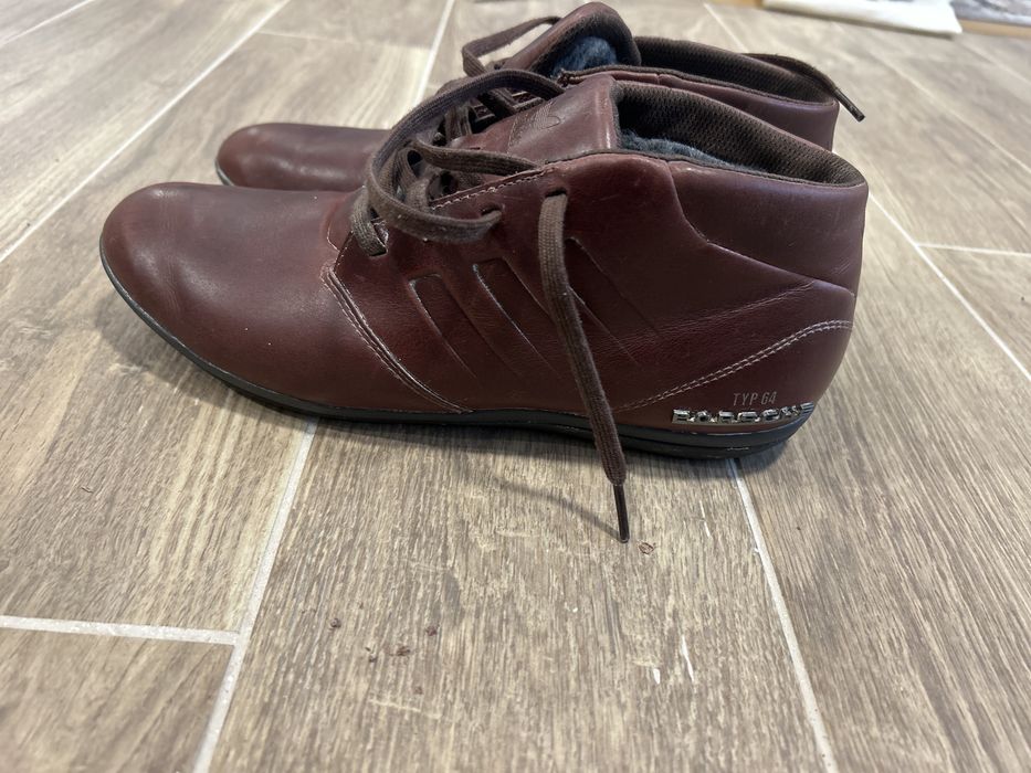 Кожени спортно-елегантни обувки adidas