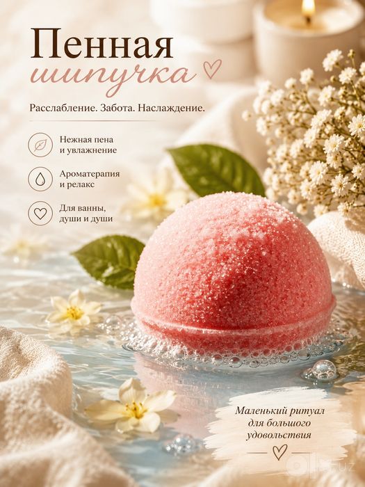 Бомочка для ванны от производителя