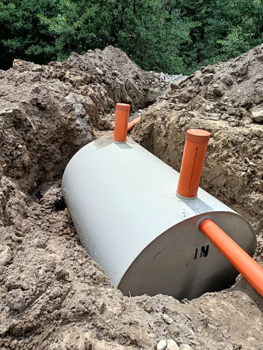Fosa septica cu montaj