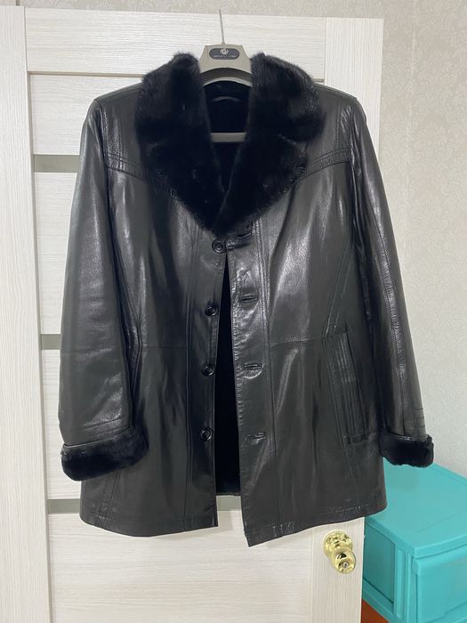 Кожная дубленка для мужчин
