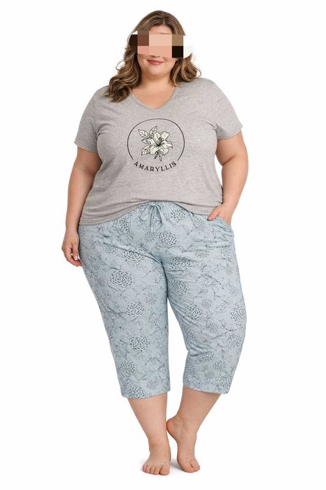 Супер макси дамски български памучни пижами