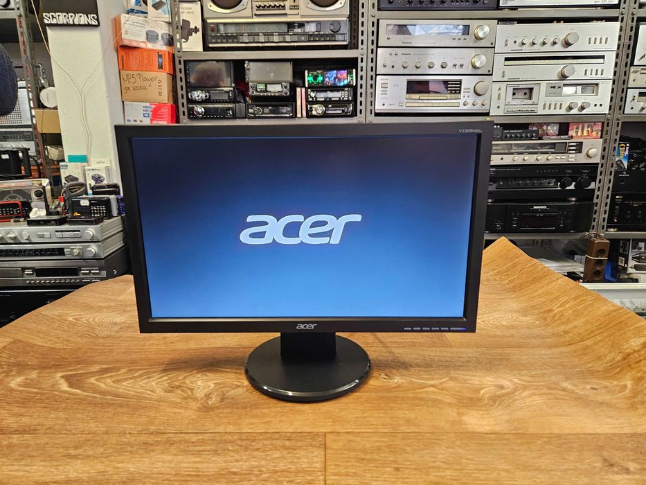 Монитор Acer V193HQL – Надежден и икономичен LED дисплей за офис и дома