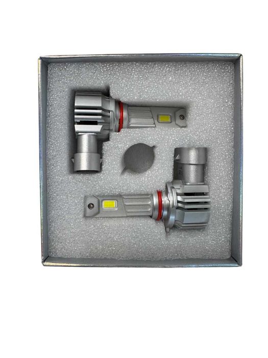 Комплект 2 LED крушки HB3/9005, 2x35 вата, 8000 lm, 6500 K, Canbus