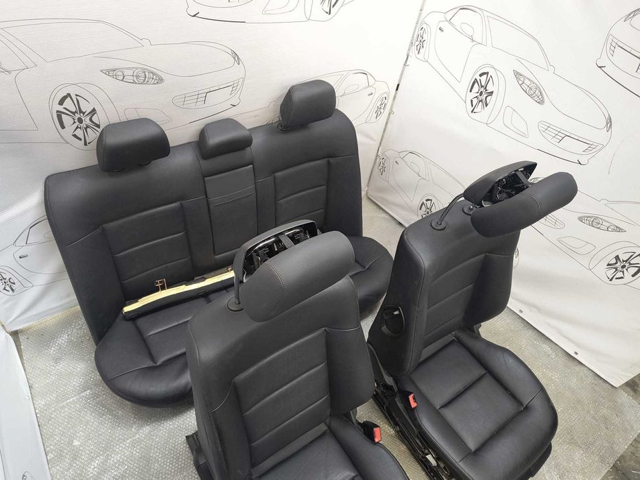 Set Interior Scaune Piele și Banchetă Mercedes-Benz E-Class W212 2009-2016 / Cod OEM A2129100150 (5C2)