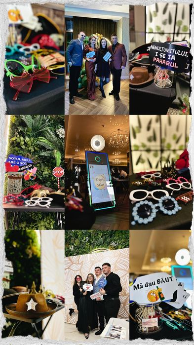 Oglindă/ Cabină foto - Boothiful Moments