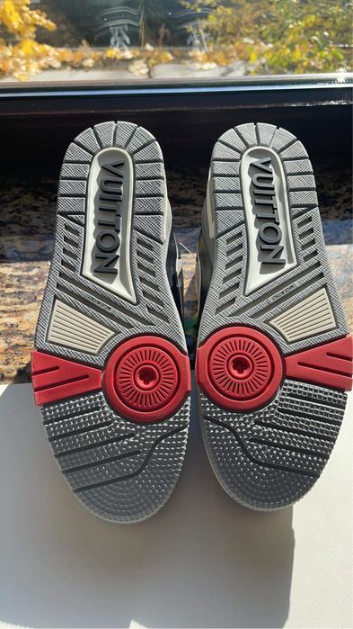 Louis Vuitton LV trainer upcycle