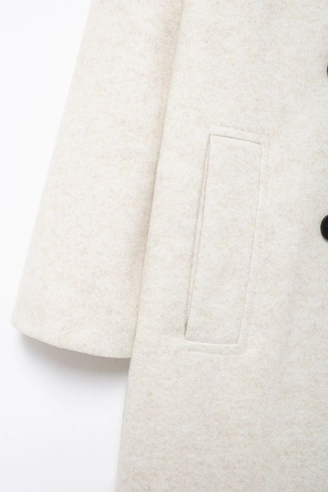 Пальто белое супер качество