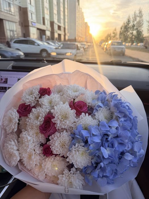 Свежий букет, покупали в Romantik