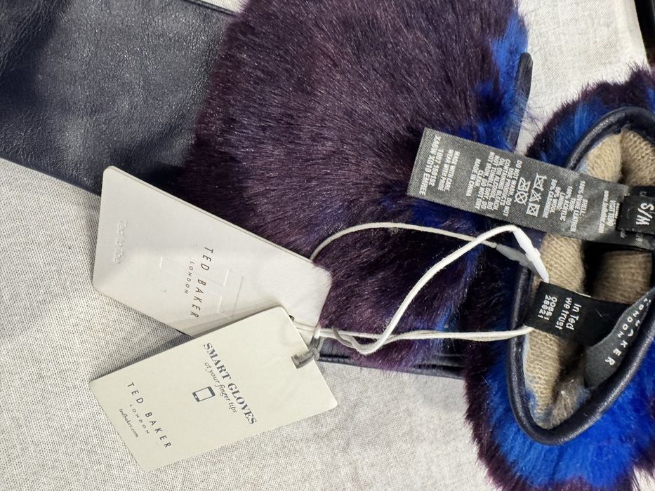 Дамски ръкавици естествена кожа Ted Baker