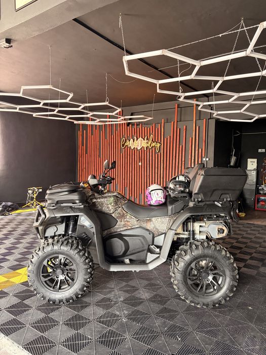 Atv CF 1000 x10 inmatriculat nr negru