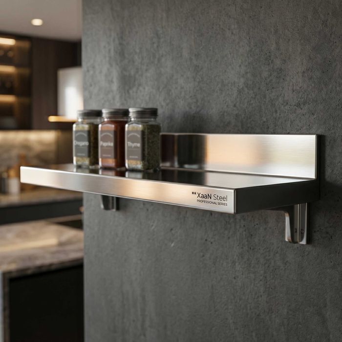 Oshxona uchun polka (nerjaveyka) — Полка навесная XaaN Steel