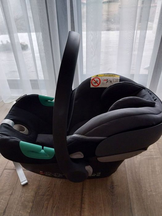 Стол за кола Cybex Aton S2 i-Size, цвят - granite black