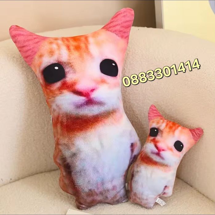 El Gato Cat Wowwow Плюшена Котка Ел Гато
