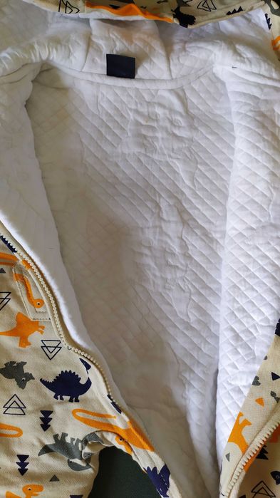 Комбинезон теплый вязаный