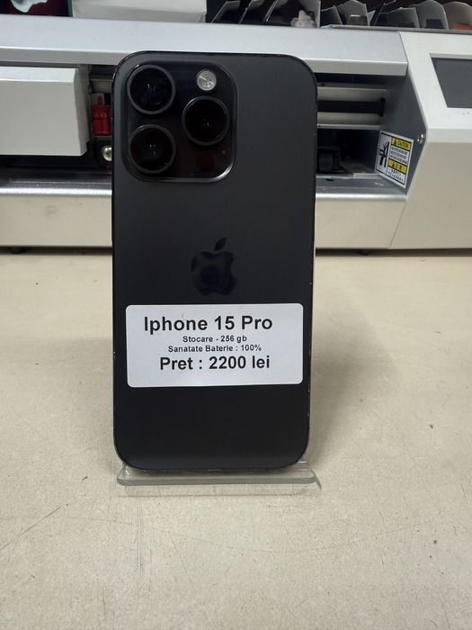 Iphone 15 Pro / 256 gb / 100% baterie / garantie