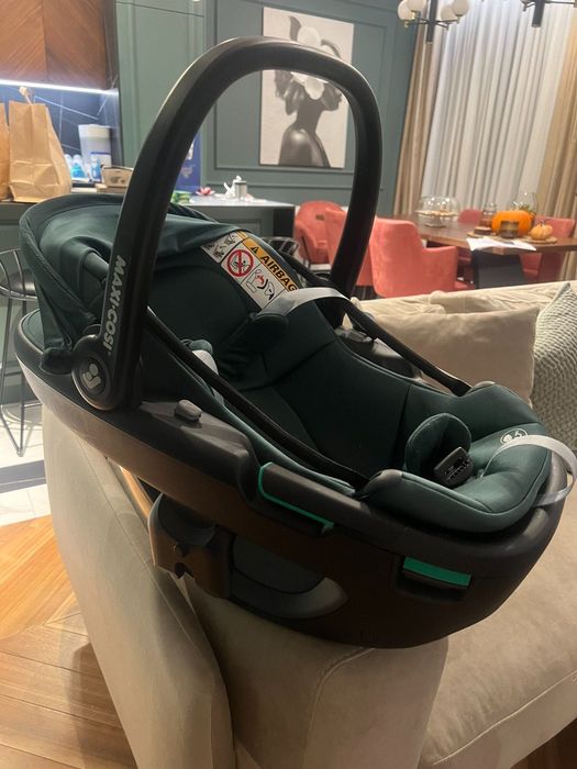 Maxi-Cosi Стол за кола 0-13кг Coral 360 - Зелен