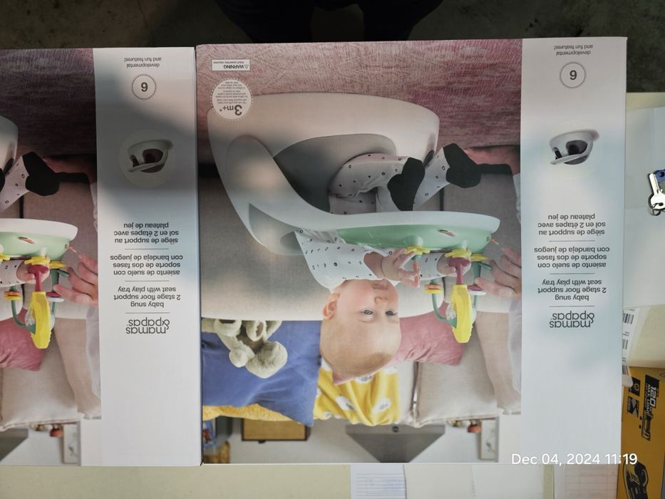 Mamas&papas Snug столче за хранене и игра 3м-3г