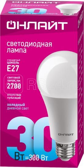 Светодиодные лампы ОНЛАЙТ