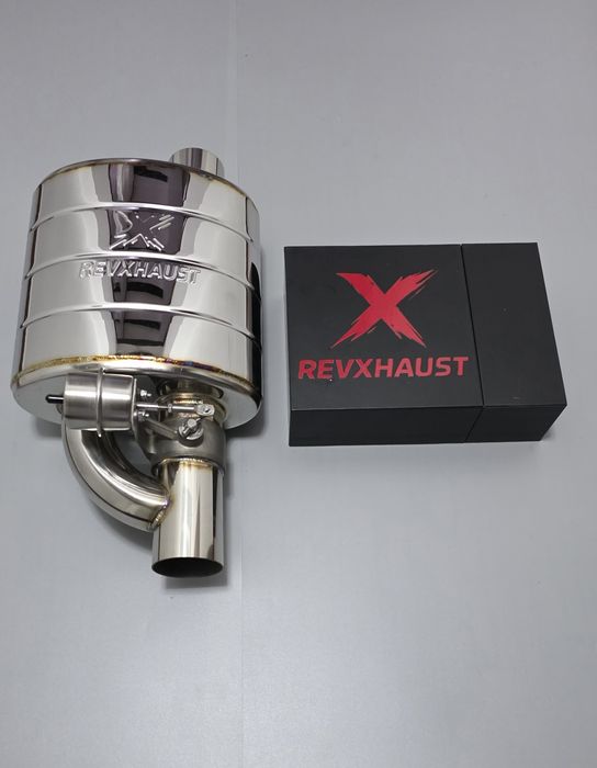 Tobă Sport Revxhaust, Clapeta Evacuare Vacuum ,  Oțel Inoxidabil