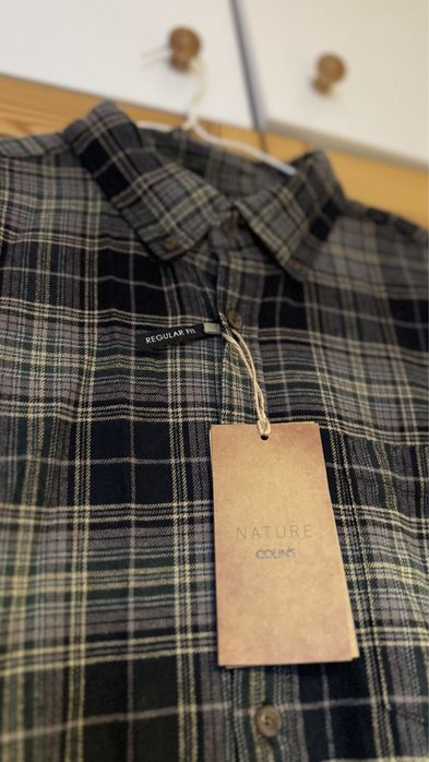 Camasa noua barbati Colins carouri