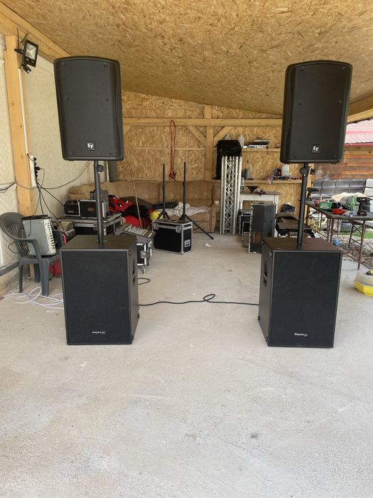 Subwoofere pasive 18" – Beyma 750W RMS (cu roți de transport)