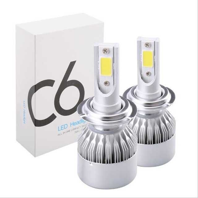 LED крушки за фарове C6 H4 за къси и дълги - 28802
