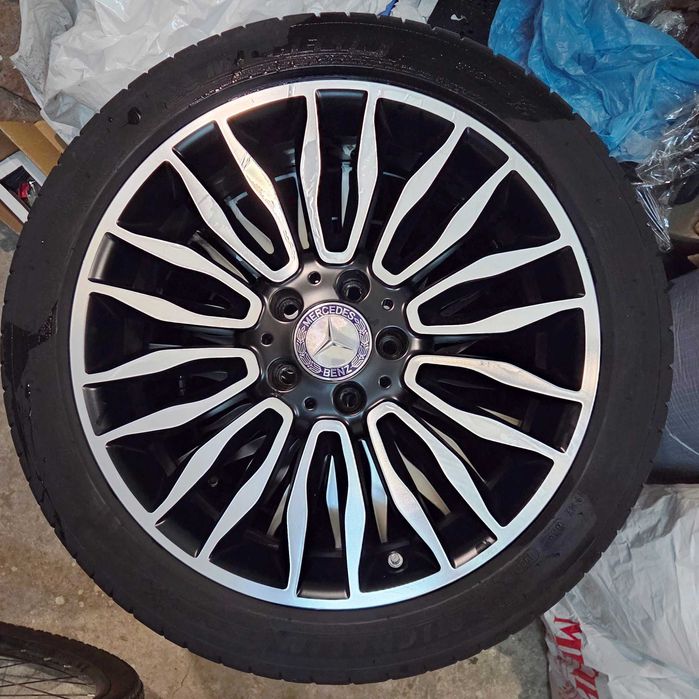 4 Оригинални алуминиеви джанти Mercedes с гуми