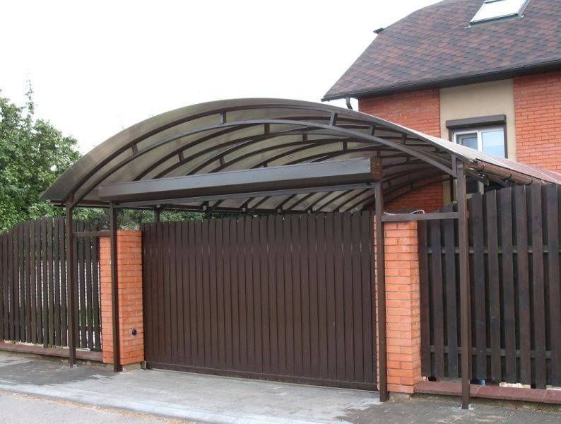 Козырек-навесы-ворота.