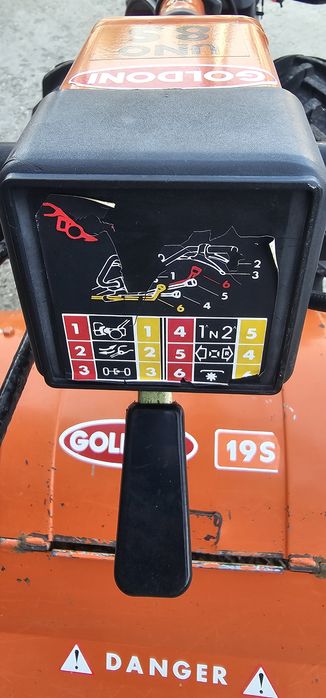 Motocultor profesional Goldoni uno 8Lombardini