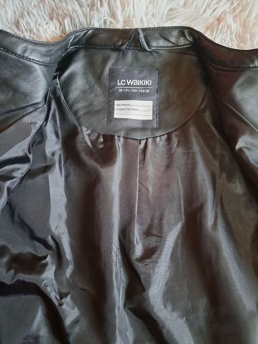 Кожанка на девочку